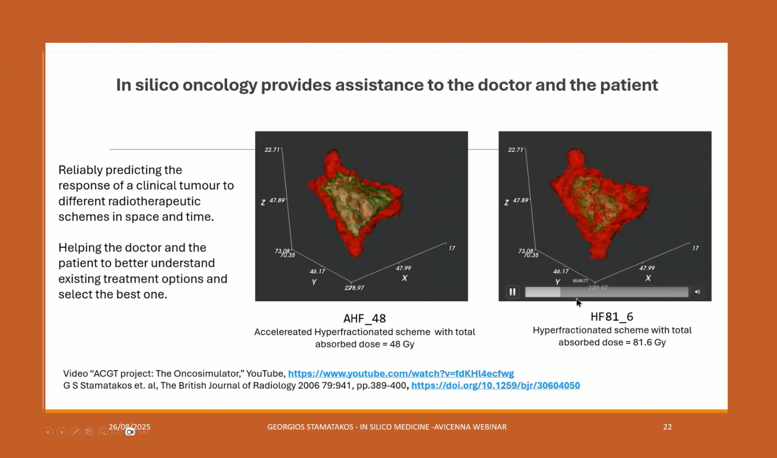 61 - “In silico medicine and digital twins through the foundational paradigm of in silico oncology: historical landmarks and current evolutionary status”